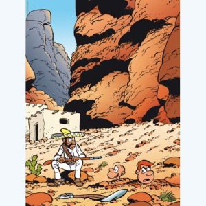 Affiche Enterrés ; Lambil  ; 30x40
