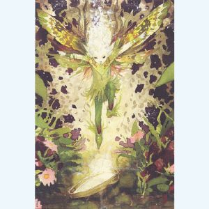 Affiche Lutin et anneau ; Ledroit ; 20x30