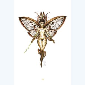 Affiche Sylphide ; Ledroit ; 20x30