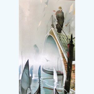 Affiche Venise ; Lepage ; Signée ; 60x80