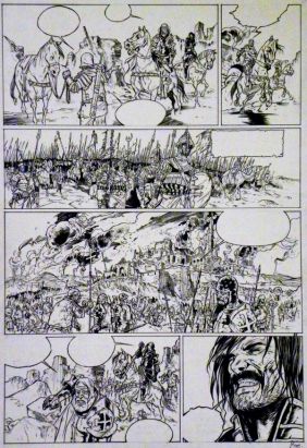 Planche originale Le Rêve de Jérusalem tome 2 - p°21