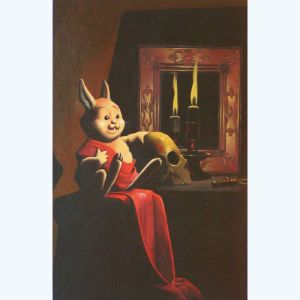 Affiche Lapin ; Masbou ; 30x40