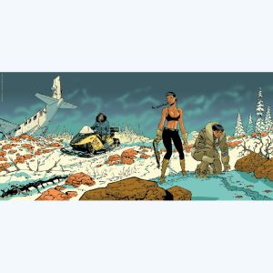 Affiche Eternels (Avion) tome 6 - Meynet - 32x68
