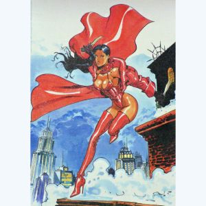 Affiche Rapaces ; Meynet ; Signée & Numérotée 249ex. ; 21x30
