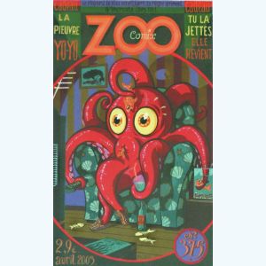 Affiche Zoo ; Mezzo ; Signée & Numérotée 100 ex. ; 30x40 Affiche Zoo ; Mezzo ; Signée & Numérotée 100 ex. ; 30x40