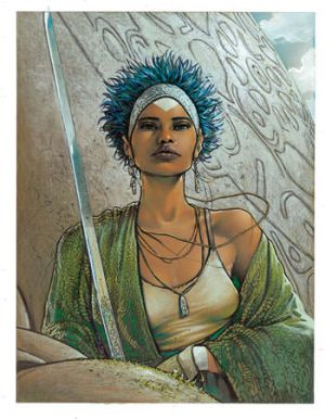 Affiche Mara Khamay - Frezzato - Signée - 30x40