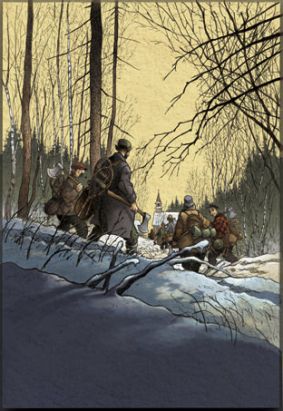 Affiche Les hommes - Loisel - Tripp - 500ex. - 50x70