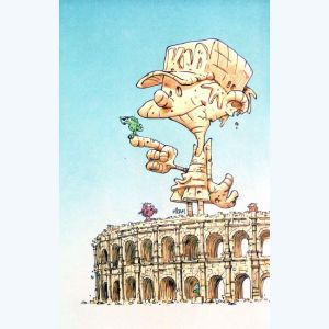Affiche Nîmes 09 Arénes ; Midam ; 40x60
