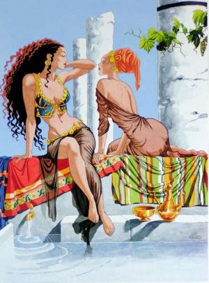 Affiche Festival Vaison 2006 ; Mirallès ; 48x68