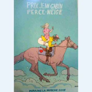 Affiche Prix Jean Gabin ; Moebius ; 59x43