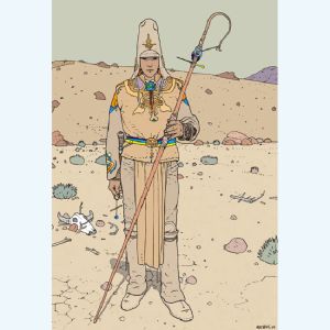 Affiche Starwatcher ; Moebius ; 48,7x69