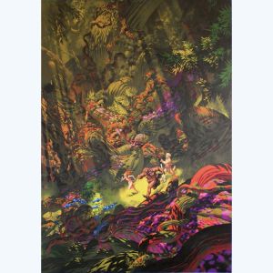 Affiche Trolls ; Troy ; Mourier ; 60x80
