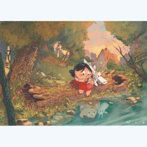 Affiche Mamette jeune ; Nob ; 30x40