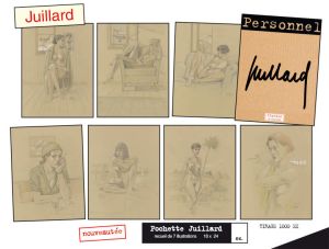 Portfolio Personnel Juillard - Signé & Numéroté 1000 ex. - 18x24