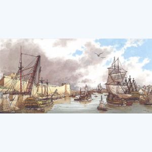 Affiche Port ; Brest ; Pellerin ; 40x60 Affiche Port ; Brest ; Pellerin ; 40x60