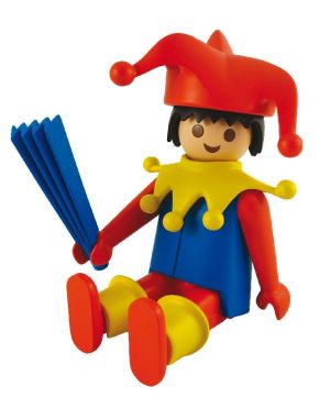 Figurine playmobil, le fou du roi