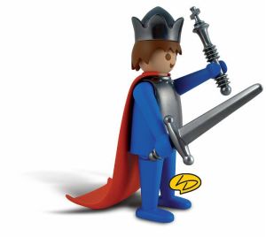 Figurine playmobil, le roi