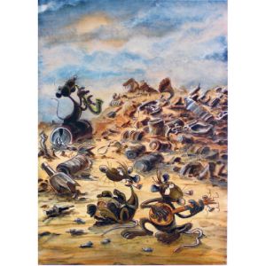 Affiche Le Jazz ; P'tiluc ; 50x70