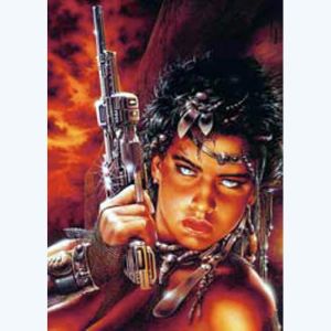 Affiche Pistolet ; Royo ; 45,5x65,5