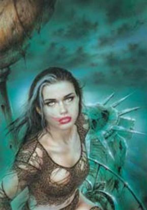 Affiche liberty ; Royo ; 50x70
