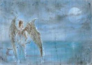 Affiche Ange ; Royo ; 50x70