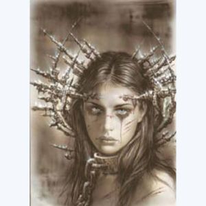 Affiche Annonciation ; Royo ; 50x70