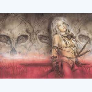 Affiche Subterraneo ; magenta ; Royo ; 50x70