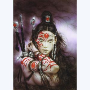 Affiche Urano's drop ; Royo ; 50x70