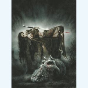 Affiche The orc cementery ; Royo ; 50x70