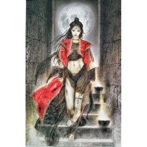 Affiche El descenso ; la cuarta ; Royo ; 60x92