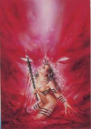 Affiche Red ; Royo ; 50x70