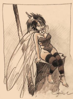 Affiche Fée 1 - Loisel - 30x40