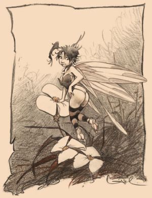Affiche Fée 6 - Loisel - 30x40