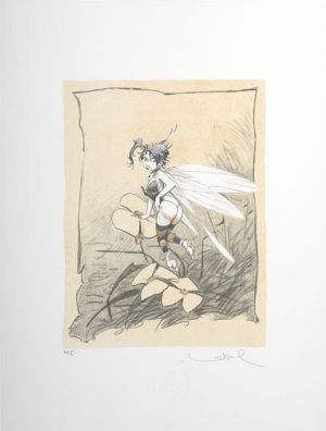 Lithographie Clochette 5 - Loisel - Signée & Numérotée 300ex. - 30x40