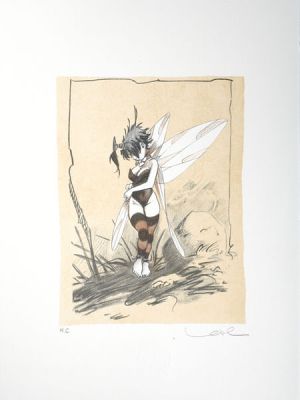 Lithographie Clochette 7 - Loisel - Signée & Numérotée 300ex. - 30x40