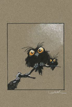 Affiche Les Zhiboux - Loisel - 18x24