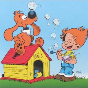 Affiche Boule et Bill ; Roba ; 30x40