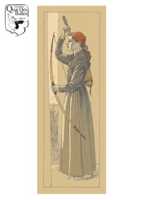 Sérigraphie L'esprit de la flèche ;Juillard