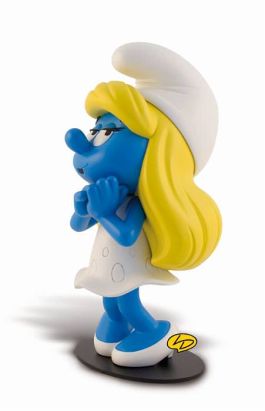 Figurine la schtroumpfette amoureuse Figurine la schtroumpfette amoureuse