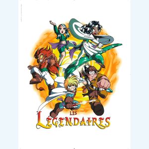 Affiche Les Légendaires n° 2 ; Sobral ; 30x40