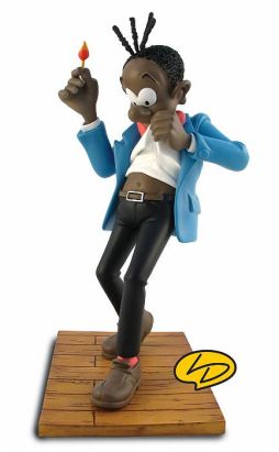 Figurine fantasio, le rayon noir