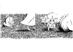 Illustration à l'encre "Bulldog" Illustration à l'encre "Bulldog"