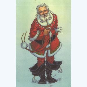 Affiche Mon Voisin le Père Noël ; Tillier ; Signée & Numérotée 150 ex. ; 20x30 Affiche Mon Voisin le Père Noël ; Tillier ; Signée & Numérotée 150 ex. ; 20x30