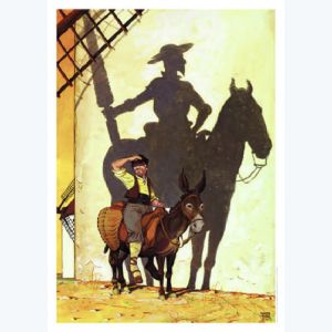 Affiche Don Quichitte ; Torres ; 50x70
