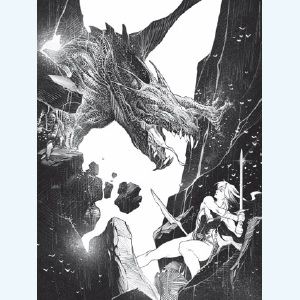 Affiche Dragon N° 12 le combat ; Varanda ; Signée & Numérotée 180 ex. ; 30x40 Affiche Dragon N° 12 le combat ; Varanda ; Signée & Numérotée 180 ex. ; 30x40