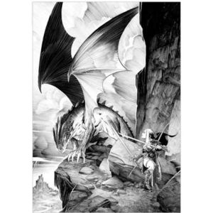 Affiche La Poursuite du Dragon N°5 ; varanda ; Signée & Numérotée 250 ex. ; 50x70 Affiche La Poursuite du Dragon N°5 ; varanda ; Signée & Numérotée 250 ex. ; 50x70