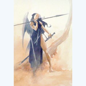 Affiche Image du Portfolio Guerrière n°4 ; varanda  ; 21x29