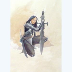 Affiche Image du Portfolio Guerrière n°6 ; varanda  ; 21x29