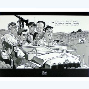 Affiche La Jeep ; Vallée ; 30x40