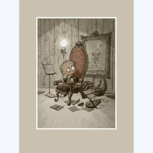 Affiche Petit Pierrot Mozart ; varanda  ; 30x40